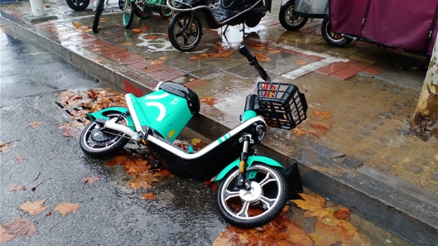 請把車子放好吧！